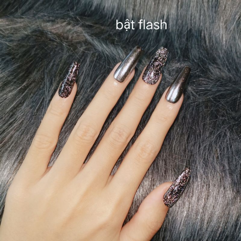 Nail box nhũ flash siêu sang chảnh