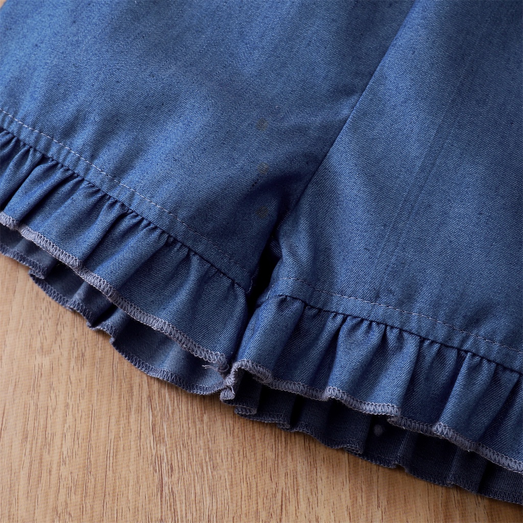 Áo liền quần bé gái MIKRDOO không tay thời trang mùa hè