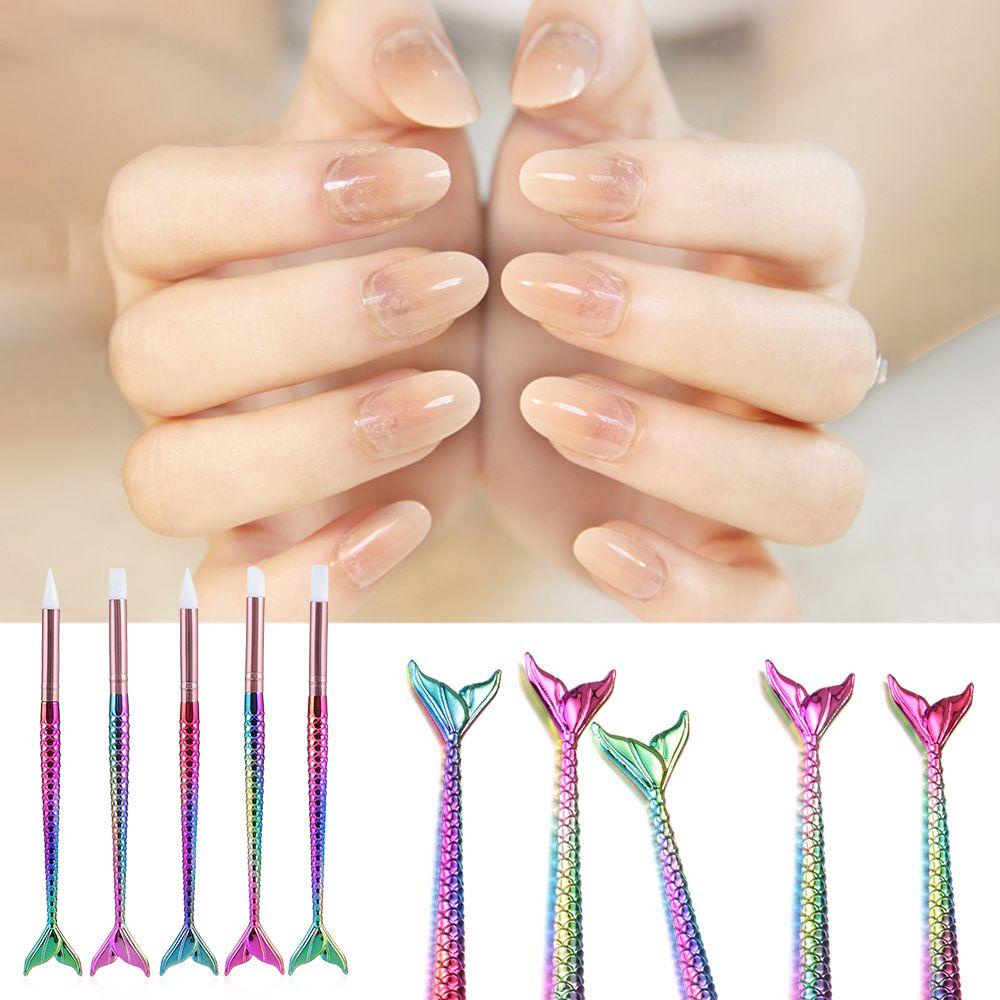 PATH Bút Chấm Bi Đầu Silicone Trang Trí Móng Tay Nghệ Thuật|Tay Cầm Chơi Game Chất Lượng Cao