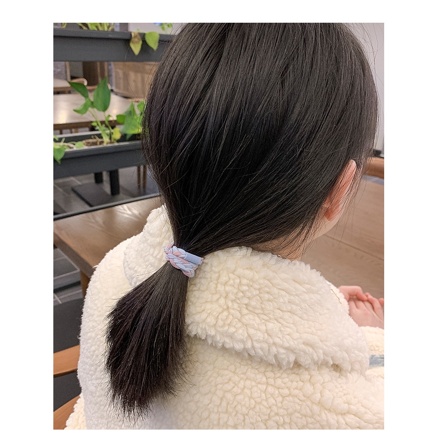 Bộ 2 dây thun buộc tóc phong cách bohemian thanh lịch cho nữ