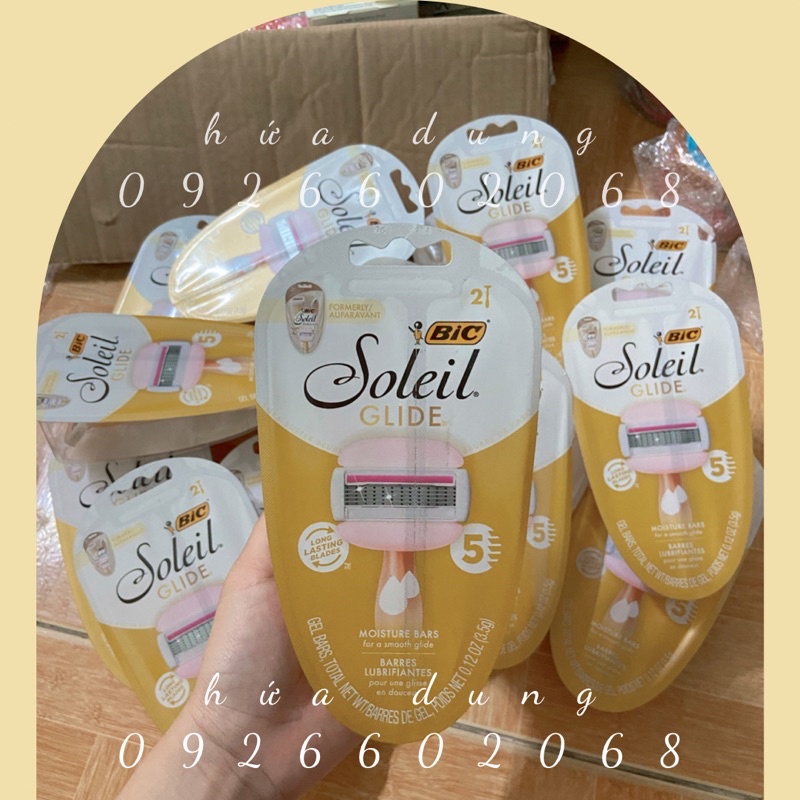 (Bán lẻ ) Dao cạo đầu bơ BIC Soleil chuẩn AUTH USA