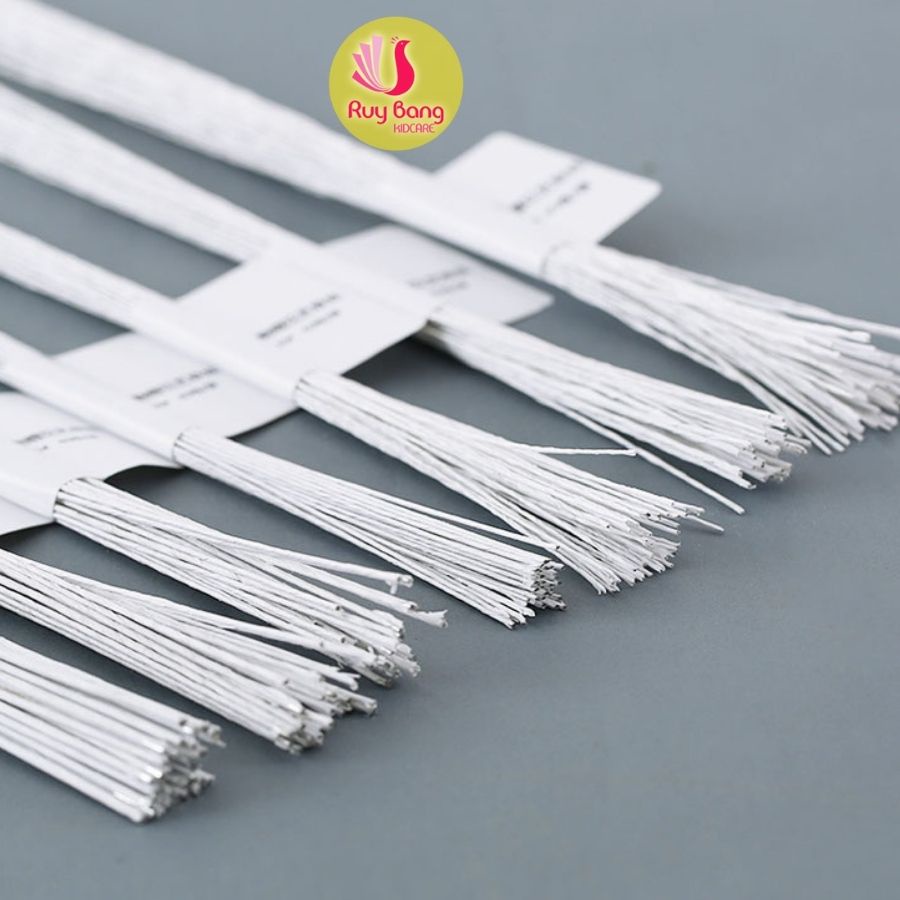 Kẽm giấy dây làm cành hoa - Nguyên liệu làm hoa lụa cao cấp