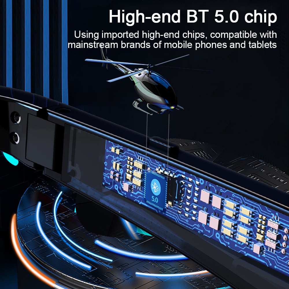 Kính Mát Thông Minh Lenovo Kết Nối Bluetooth 5.0 Tích Hợp MIC Chất Lượng Cao