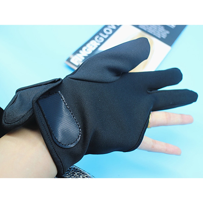 Làm tóc Găng tay chống nóng ba ngón tay cho phẳng Sắt Chống nóng Găng tay uốn tóc duỗi Găng tay uốn tóc Tạo kiểu Găng tay gia dụng