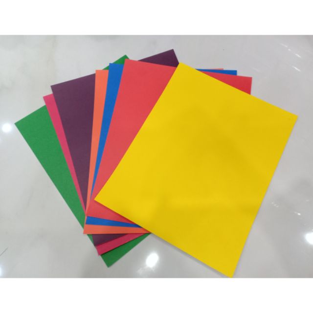 Giấy thủ công học sinh có keo 7 tờ/túi (SP000600)