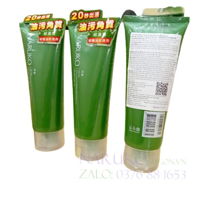 TẨY DA CHẾT NARUKO TRÀM TRÀ CHÍNH HÃNG ĐÀI LOAN Tea Tree Shine Control and Blemish Clear Peeling Gel 120 gr | BigBuy360 - bigbuy360.vn