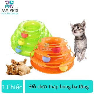 Đồ chơi tháp bóng cho mèo