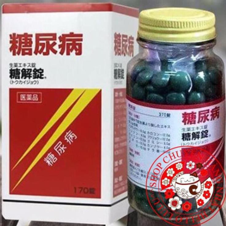 Viên Uống hỗ trợ người tiểu đường Tokaijyo của Nhật Bản loại 170 viên, 370 viên