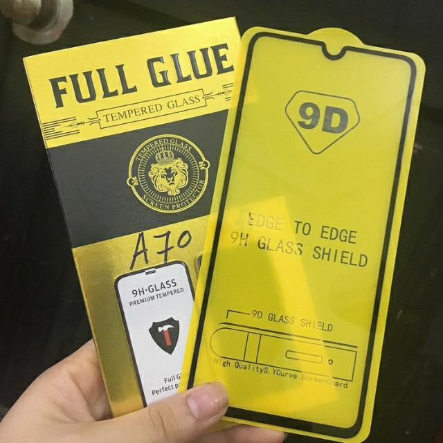 [SAMSUNG A70] Kính cường lực FULL 9D Samsung A70 siêu cứng
