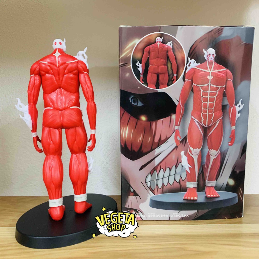 Mô hình Attack On Titan - Titan khổng lồ Colossal Titan - Armin Arlert Bertolt Hoover - Titan đại hình - Fullbox - 18cm