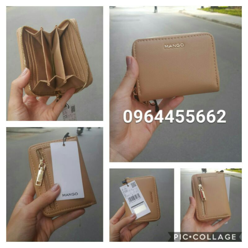 Ví ngắn Mango đủ màu - hxt kèm bill