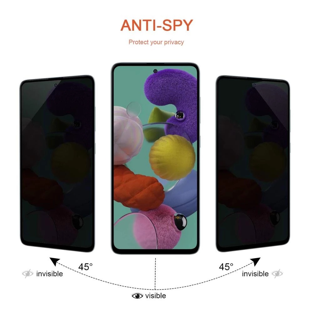 Kính cường lực chống nhìn trộm toàn màn hình dành cho OPPO A98 A96 A78 A77s A77 A76 A95 A74 A57 A54 A93 A17 A17K A16 A16s A15 A15s A12 A93 A55 A53 A36 A33 A32 A92 A72 A52 A31 F11 F9 Pro A3s A5s A5 A9 2020 5G 4G 2023