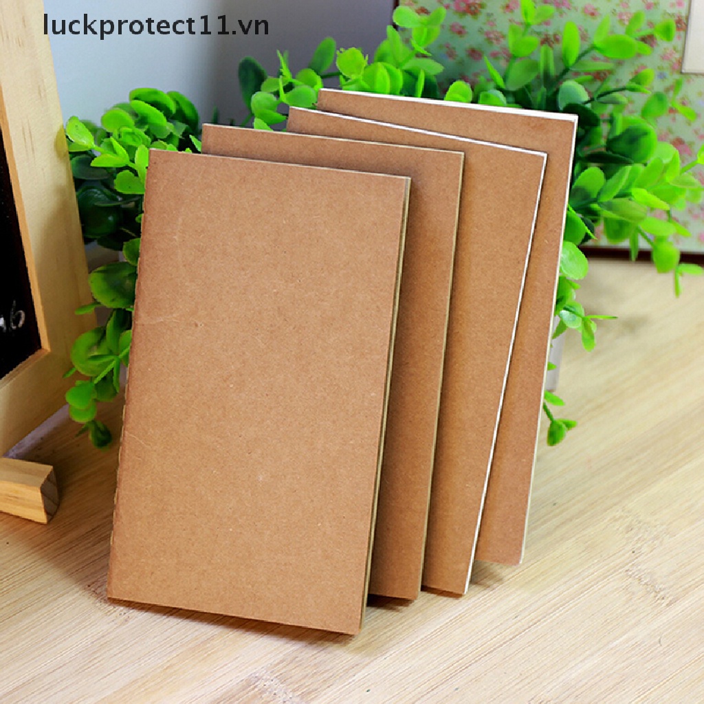 Sổ tay ghi chú giấy kraft mềm phong cách vintage ghi chép hàng ngày