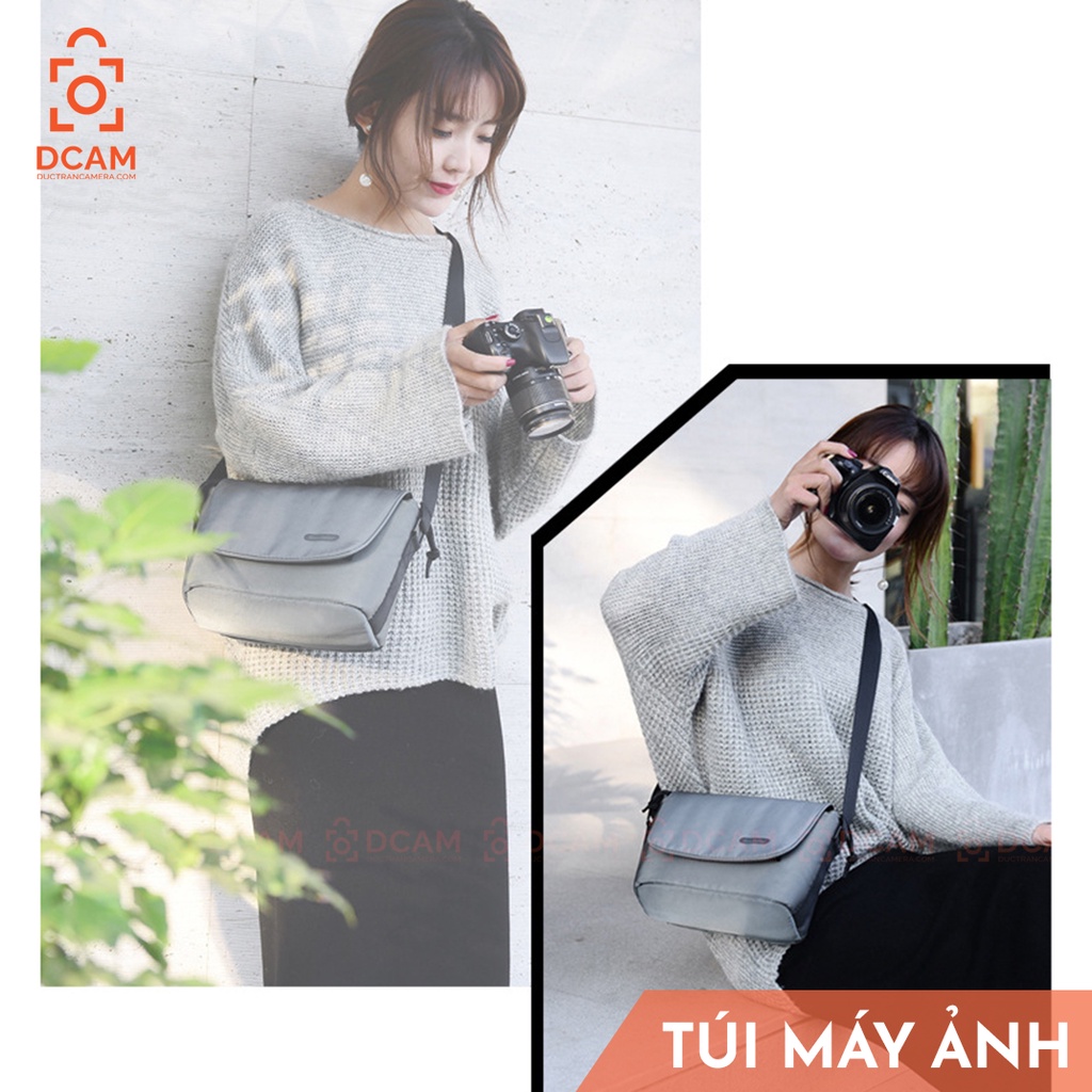 Túi máy ảnh thời trang Soudelor Drawstring - Đựng máy mirrorless và lens