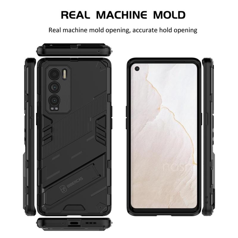 Ốp điện thoại dạng giáp 3D chống sốc có giá đỡ dành cho Realme GT Master Edition Explorer GT Neo 5G