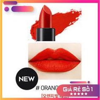Son g9 skin first lipstich màu 07 orange red cực xinh cho các nàng