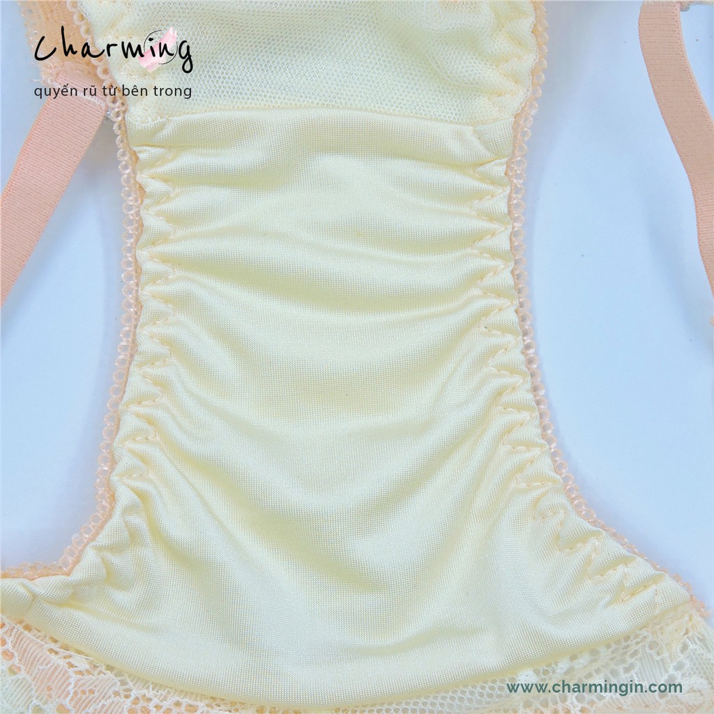 Quần lót ren hoa dây thun co giãn hông quyến rũ size M, L - QLRL0016