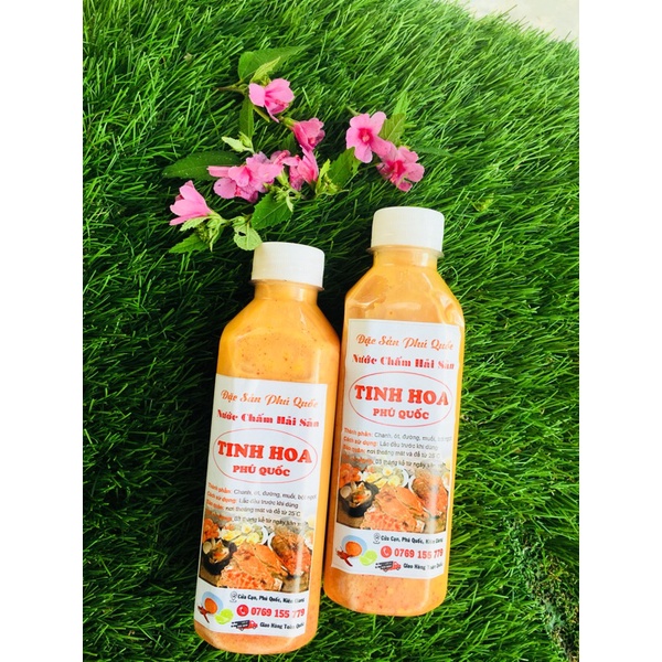 Nước chấm hải sản Phú Quốc- Đặc sản Phú Quốc thơm ngon  - Chai 350ml