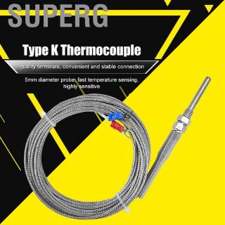 Dây Dò Cảm Biến Nhiệt Độ Superg M8 30mm 0-400c