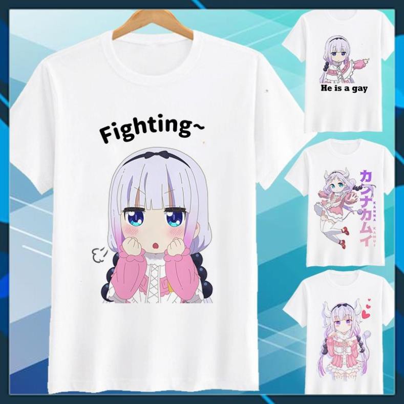 🔥Siêu Rẻ🔥 Áo thun Kobayashi Dragon Maid Kanna Cute CODE02