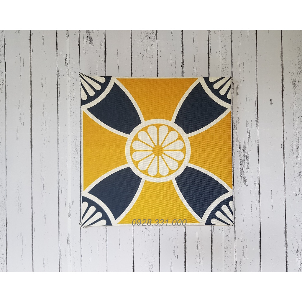 Nệm ngồi, nệm ngồi bệt Vải Bố có khóa kéo 40x40x5cm