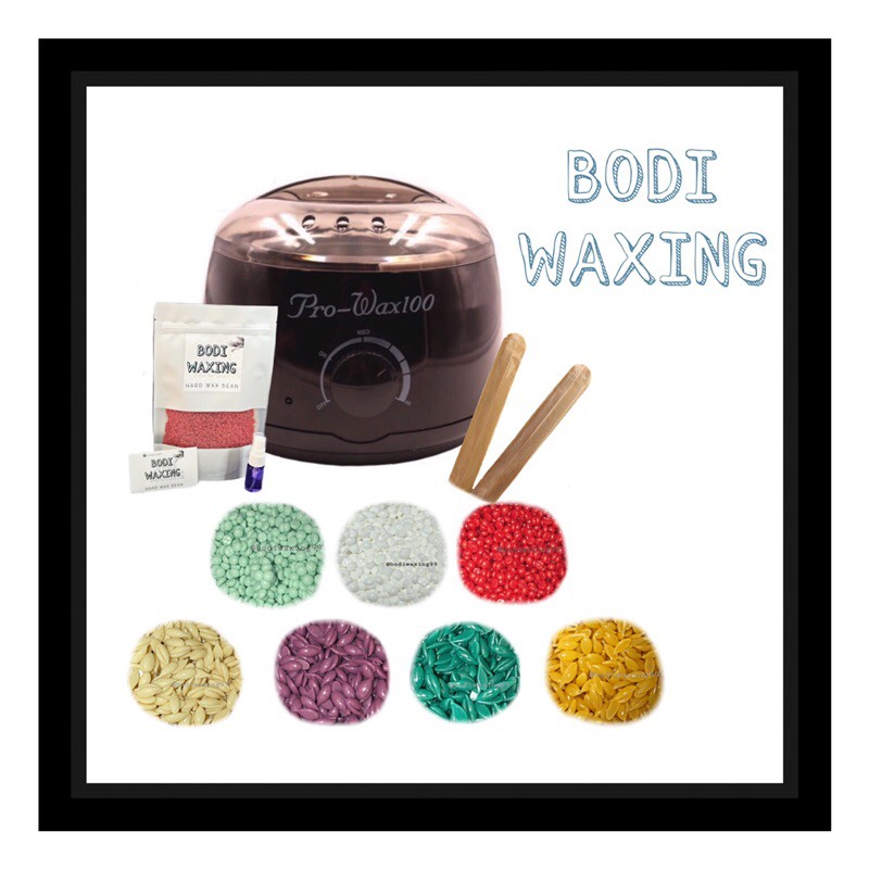 Combo Waxing gồm ( nồi,100gr hạt sáp, que gỗ,dầu lau sáp thừa )