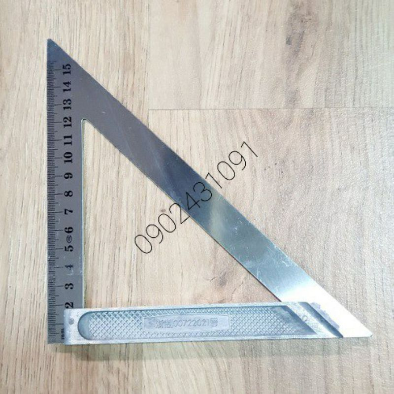 Thước Tam Giác INOX 20cm Cao Cấp