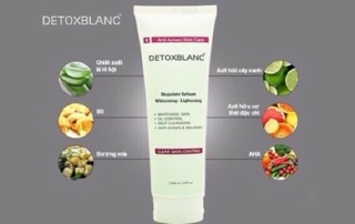 Sữa Rửa Mặt Detox Blanc (Chính hãng Mẫu Mới)