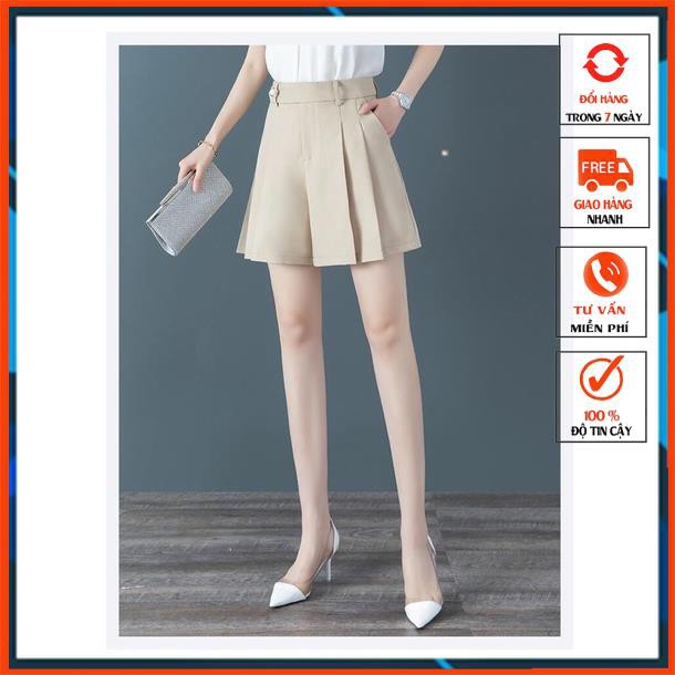 Quần giả váy,short váy xếp ly chất tuyết mưa cao cấp, phong cách hàn quốc mã leg206