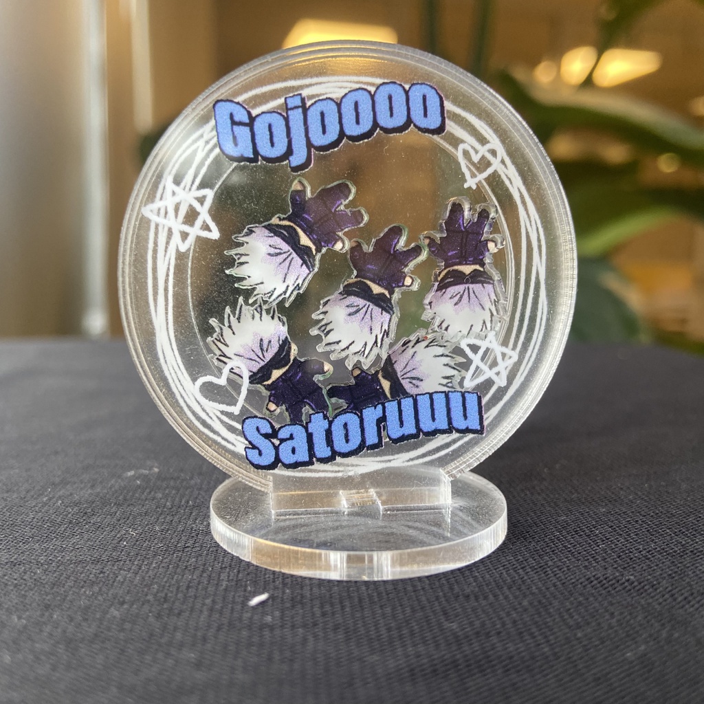 Mô hình đứng Standee Jujutsu Kaisen cầu tuyết anime Wrightz cao 5 cm trang trí góc học tập bàn làm việc