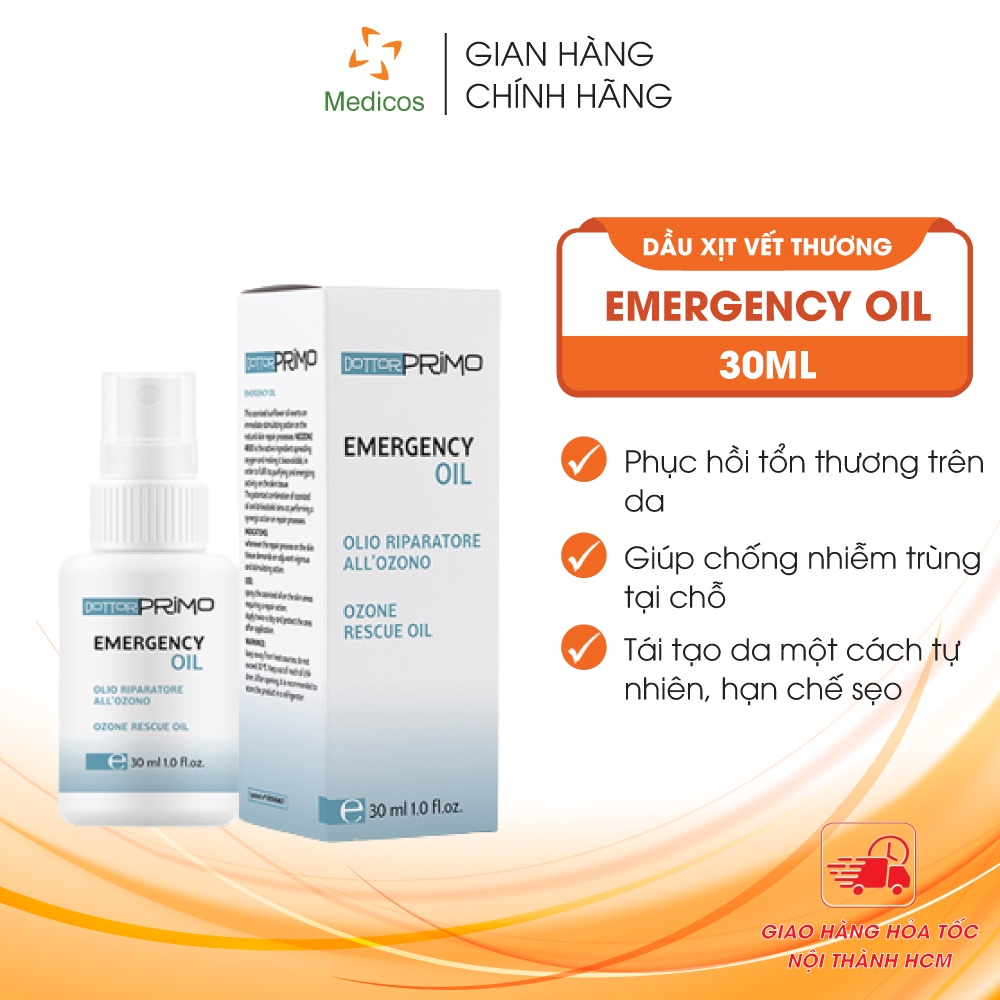 Combo Xịt Vết Thương &amp; Làm Mờ Sẹo DottorPrimo - Giải Pháp Nhanh Lành Vết Thương &amp; Làm Mờ Sẹo Số 1 Tại Italy