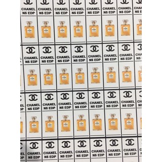 10c tem dán chai chiết các loại (Vỏ chiết nước hoa/Ống chiết nước hoa/Chai chiết nước hoa/ Tem/Nhãn)