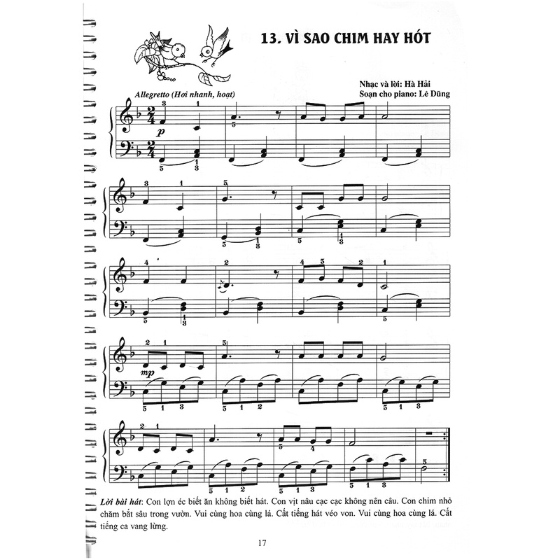 Sách Piano Cho Thiếu Nhi Tập 2 - 220 Tiểu Phẩm Nổi Tiếng - Kèm CD