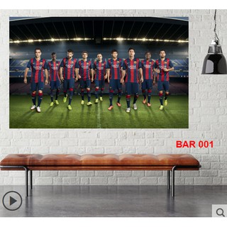 Poster Barcalona dán tường 40x60cm giá rẻ chất lượng cực đẹp