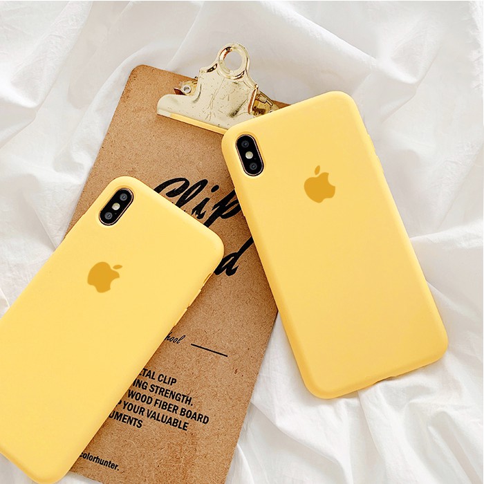 Ốp lưng iphone Chống Bẩn Full Viền Logo Táo 5/5s/6/6plus/6s/6splus/7/7plus/8/8plus/x/xr/xs/11/12/pro/max/plus/promax