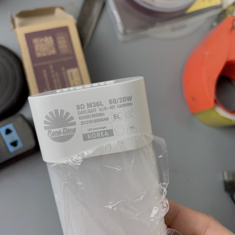 Tuýp LED Bán nguyệt Rạng Đông M36 MẪU MỚI 20w Ánh Sáng Trắng Siêu Tiết Kiệm Điện Bảo hành 12 tháng