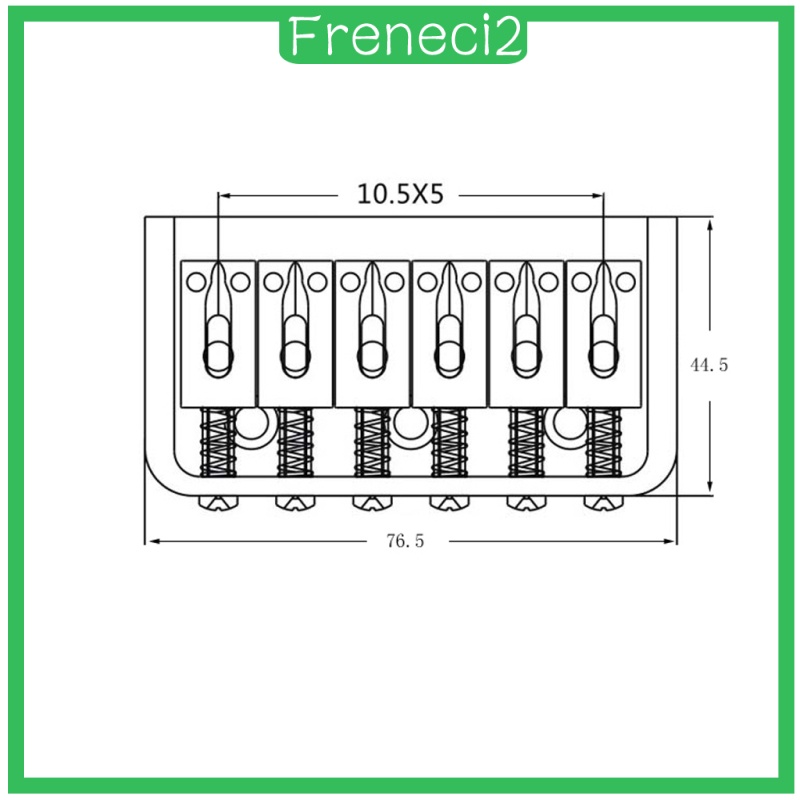 Cầu Đàn 6 Dây Cho Đàn Guitar Điện Freneci2