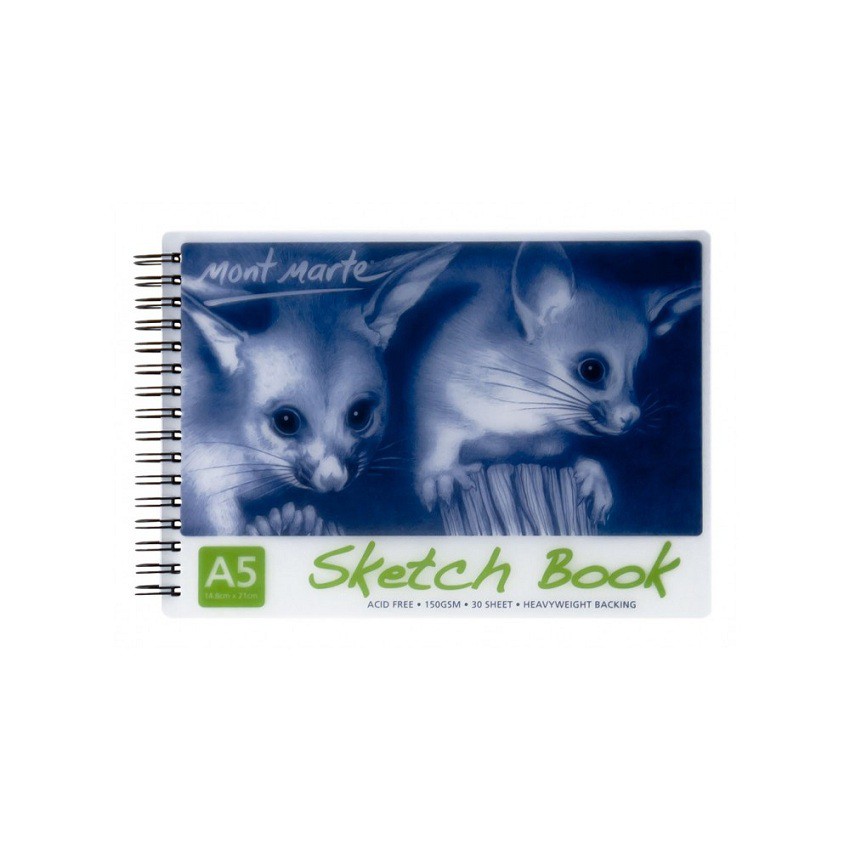 Sổ Sketch Book Mont Marte hình chuột  A5/A4/A3