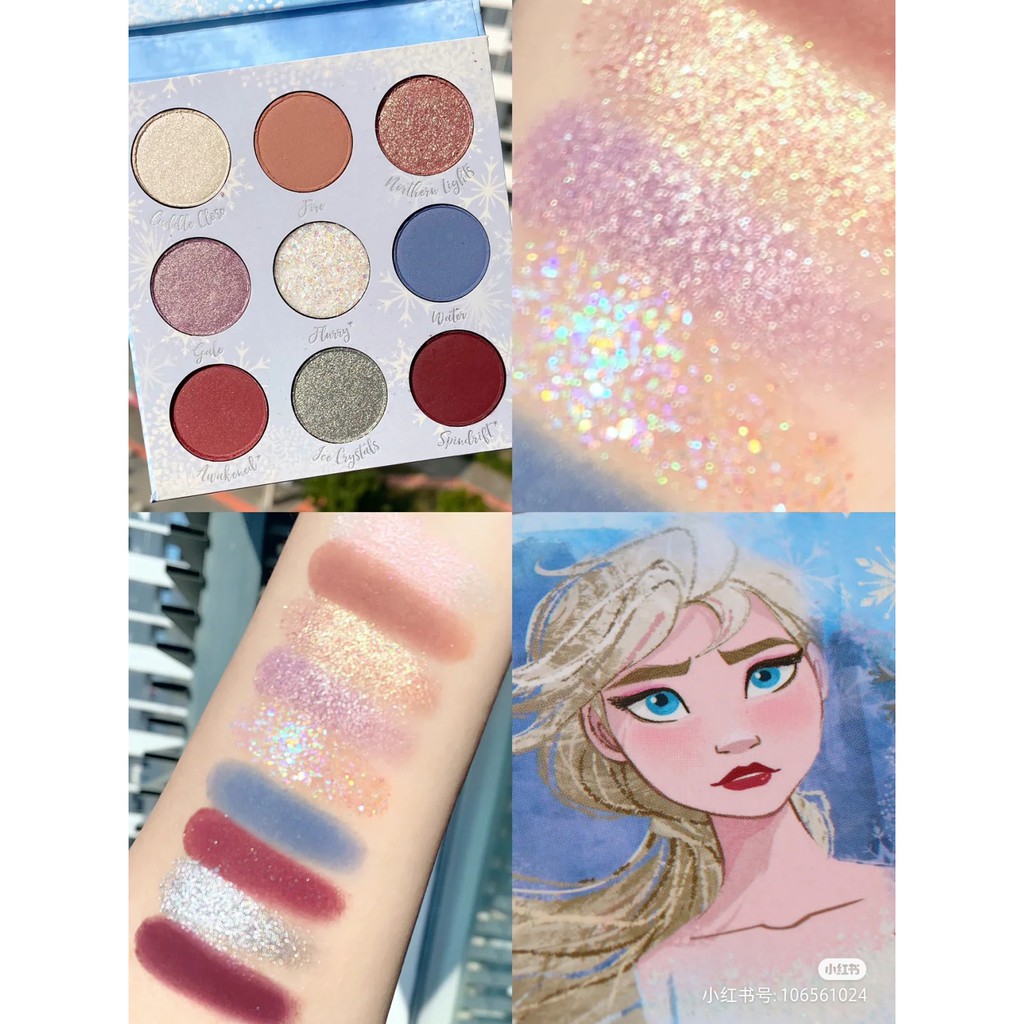 Bảng mắt Colourpop Elsa Frozen 2