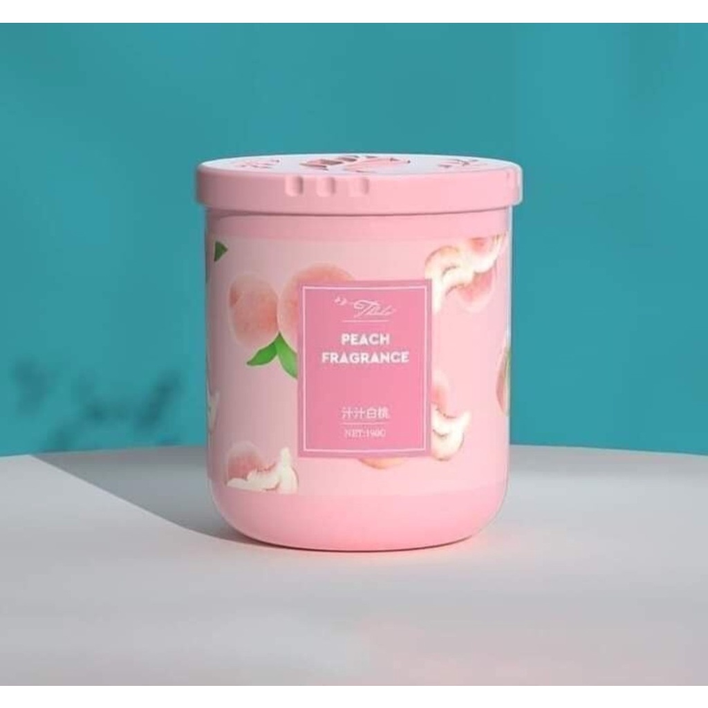 Sáp thơm phòng khử mùi phòng ngủ nhà vệ sinh toilet ô tô với 4 mùi hương tự nhiên 190g