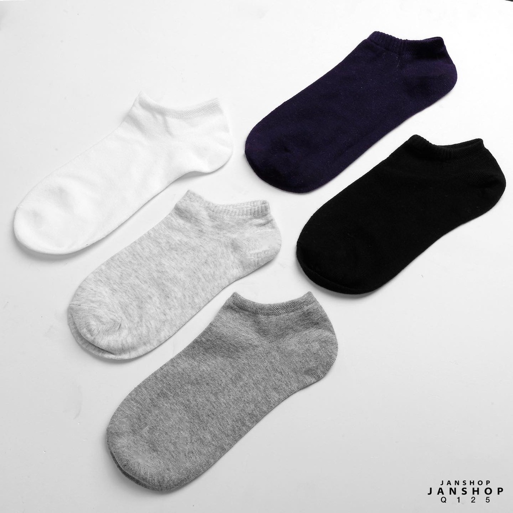 Tất H.M cổ ngắn 3 màu - PinkOri