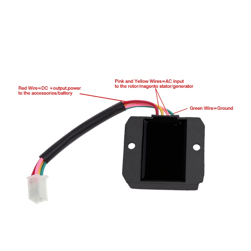 Bộ Điều Chỉnh Điện Áp 4 Dây ATV GY6 50 150cc