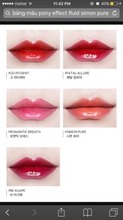 [SALE 30%] Son Môi Pony Effect minisize 2,3g