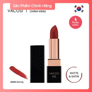 [HÀNG CHÍNH HÃNG] SON LÌ MỊN MÔI VACOSI - #509 ĐỎ CAM