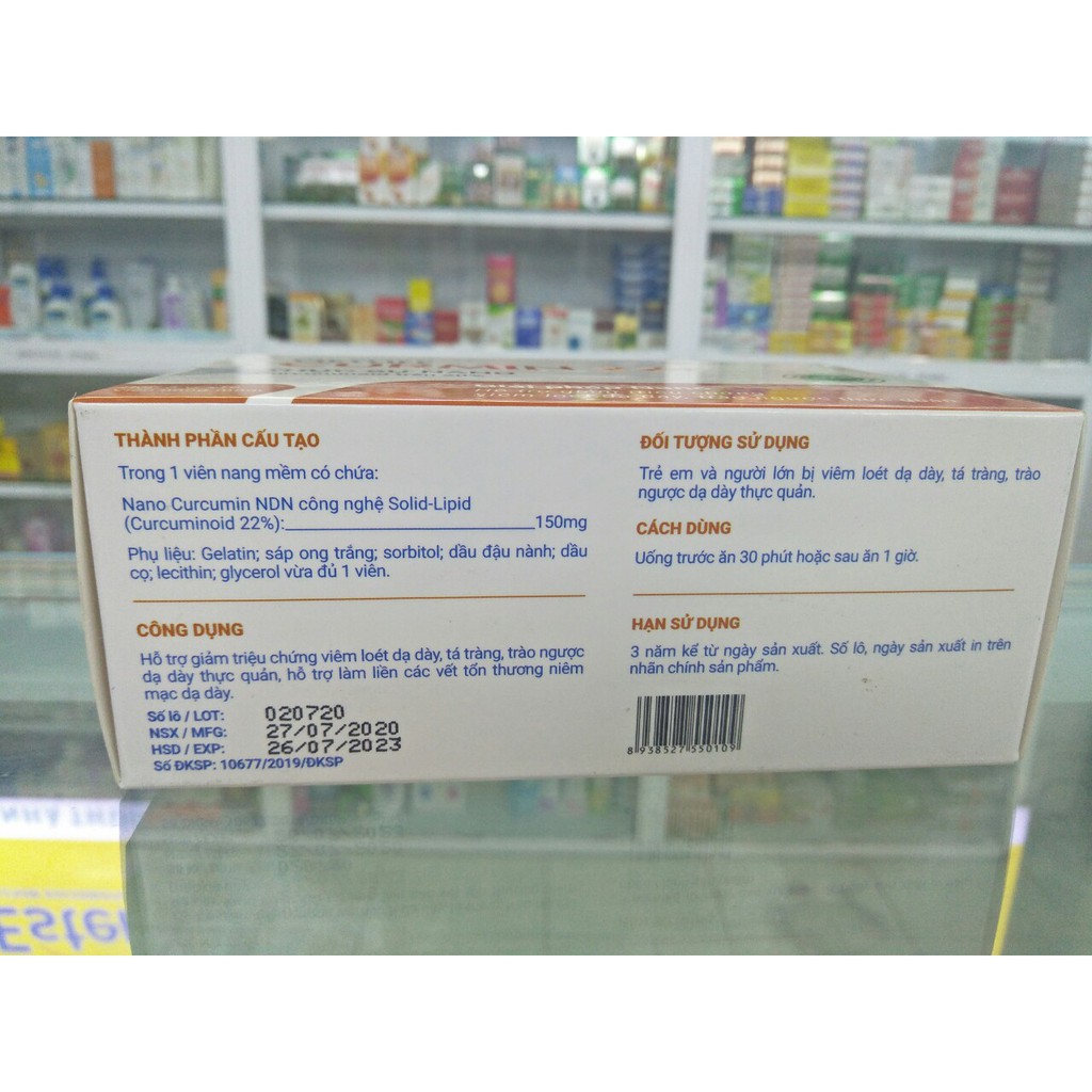 (Chính Hãng) Vietlife Curmin 22+ Hỗ trợ giảm đau dạ dày và các triệu chứng viêm loét, trào ngược-Giải pháp Nano đột phá | BigBuy360 - bigbuy360.vn