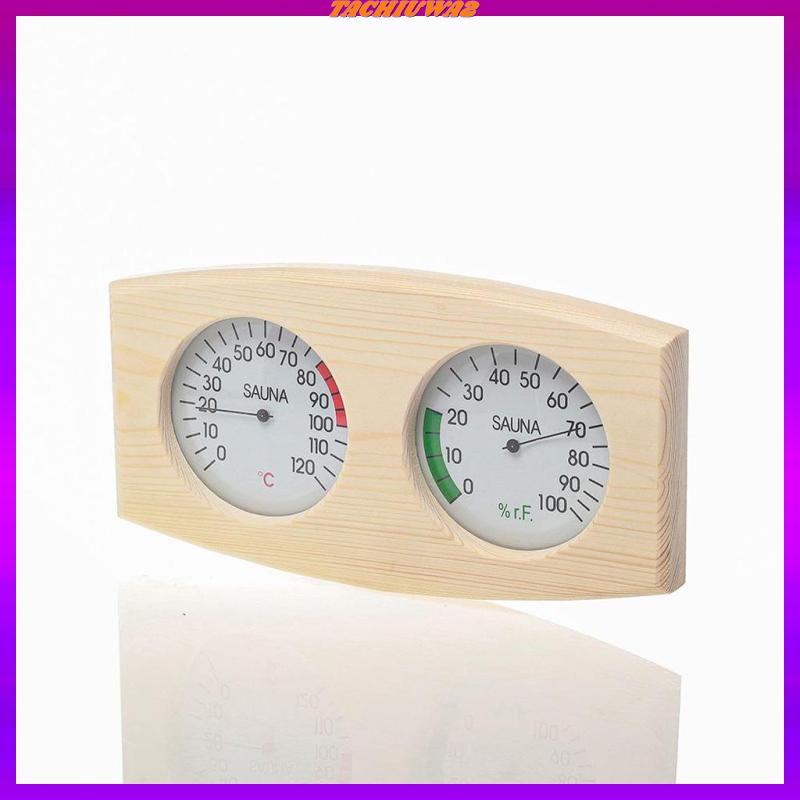 Nhiệt Kế Đo Độ Ẩm 2 Trong 1 1x Tachiuwa2 Bền Bỉ Dùng Trong Phòng Xông Hơi