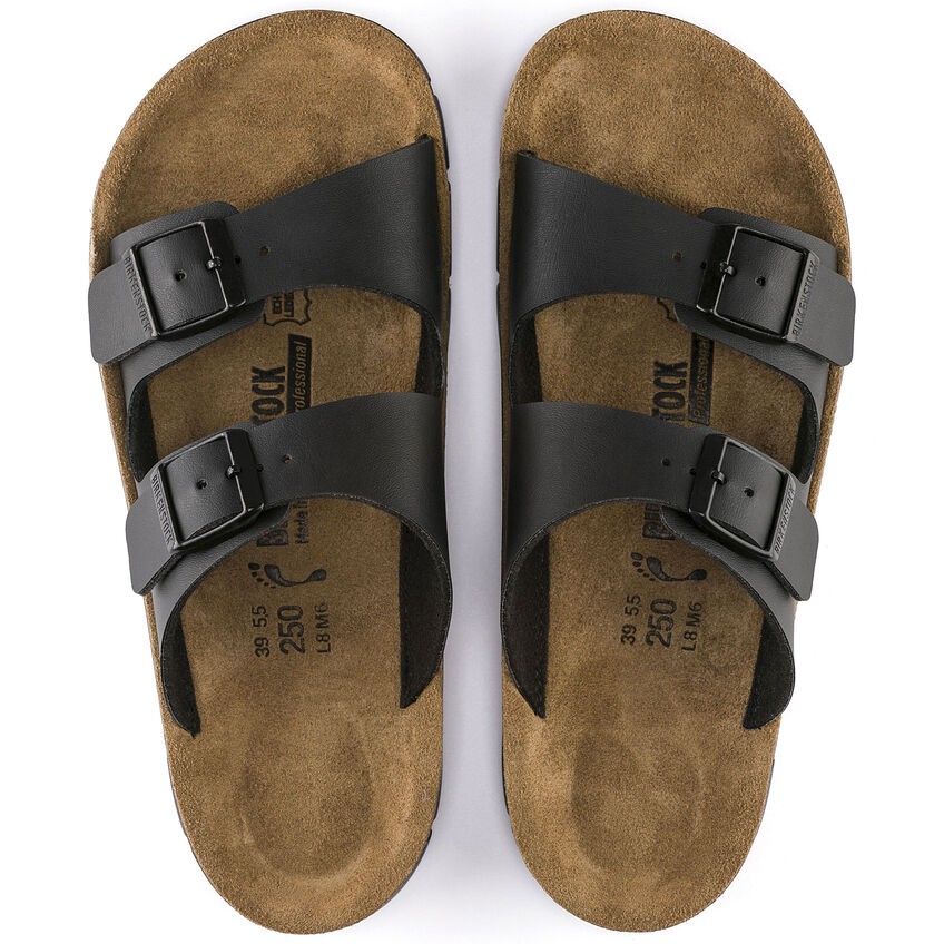 Dép Quai Ngang Nam Birkenstock Bilbao Birko -Flỏr Soft Footbed 520791 Màu Đen