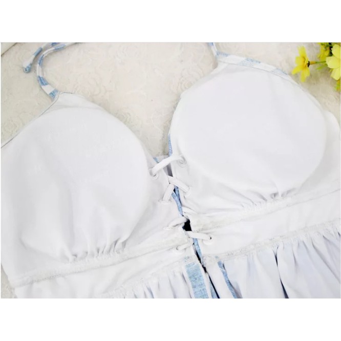 (Có sẵn, clip) Bikini đồ bơi set 3 mảnh phong cách Hàn quốc