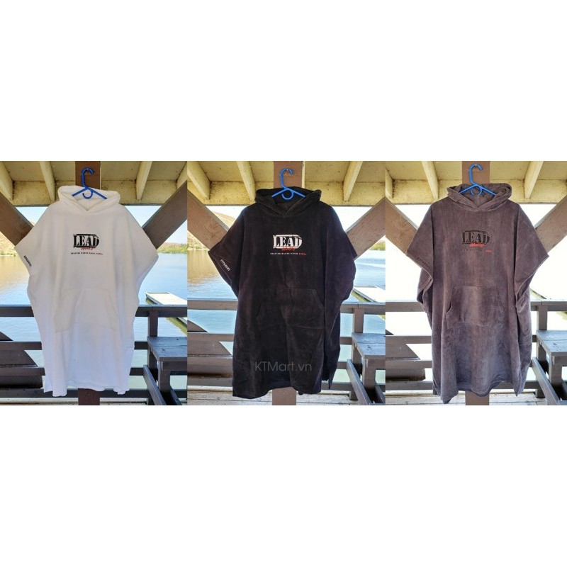 Áo choàng tắm Lead Wake Towel Hoodie White size S/M - L/XL | BigBuy360 - bigbuy360.vn