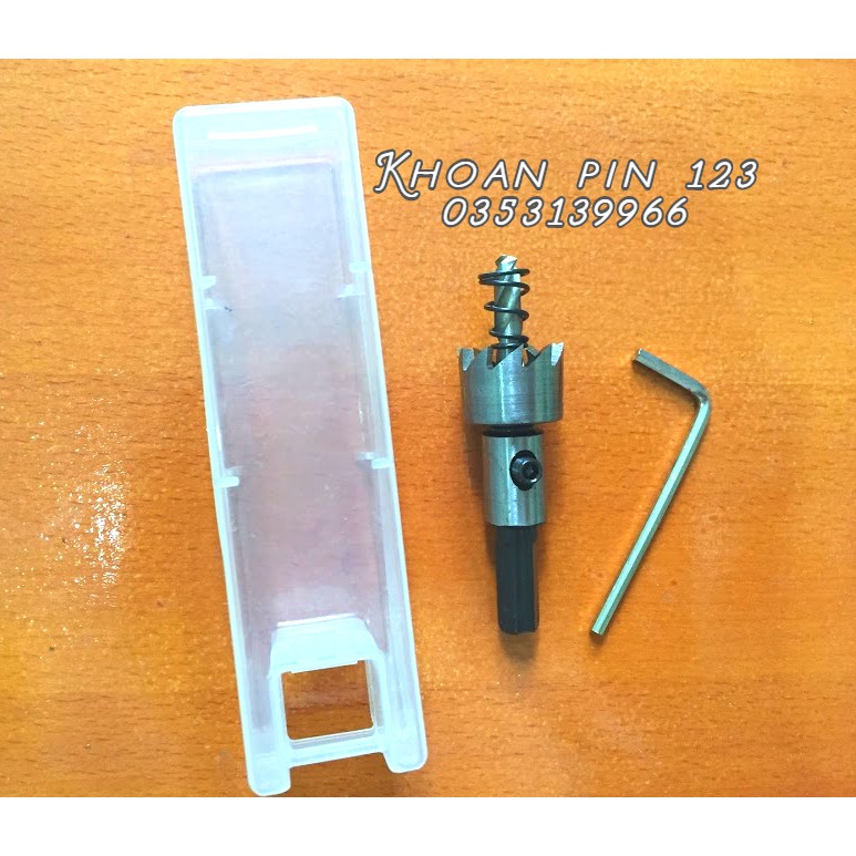 Mũi Khoan Khoét Lỗ Hợp Kim Hss Cao Cấp 5 Mũi 16 - 18.5 - 20 - 25 - 30mm